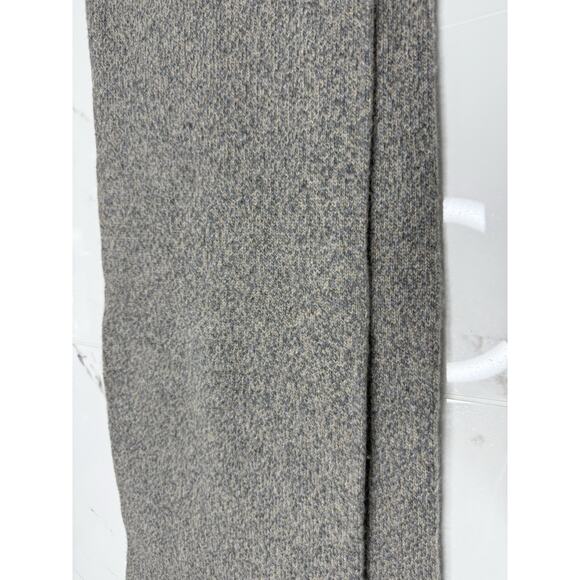 BROOKS BROTHERS Gray FAIR ISLE/NORDIC MERINO WOOL Blend Long Scarf Preppy Winter - Picture 7 of 7